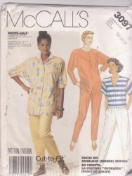 3097 SS-LS BUTTON POCKET SHIRT, PANTS PATTERN 12-16